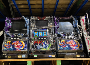 〔2020/5/8〕在庫4台限り！売り切れ御免！現役人気機種！ギルティクラウン パチスロ実機を大幅値下げ！！